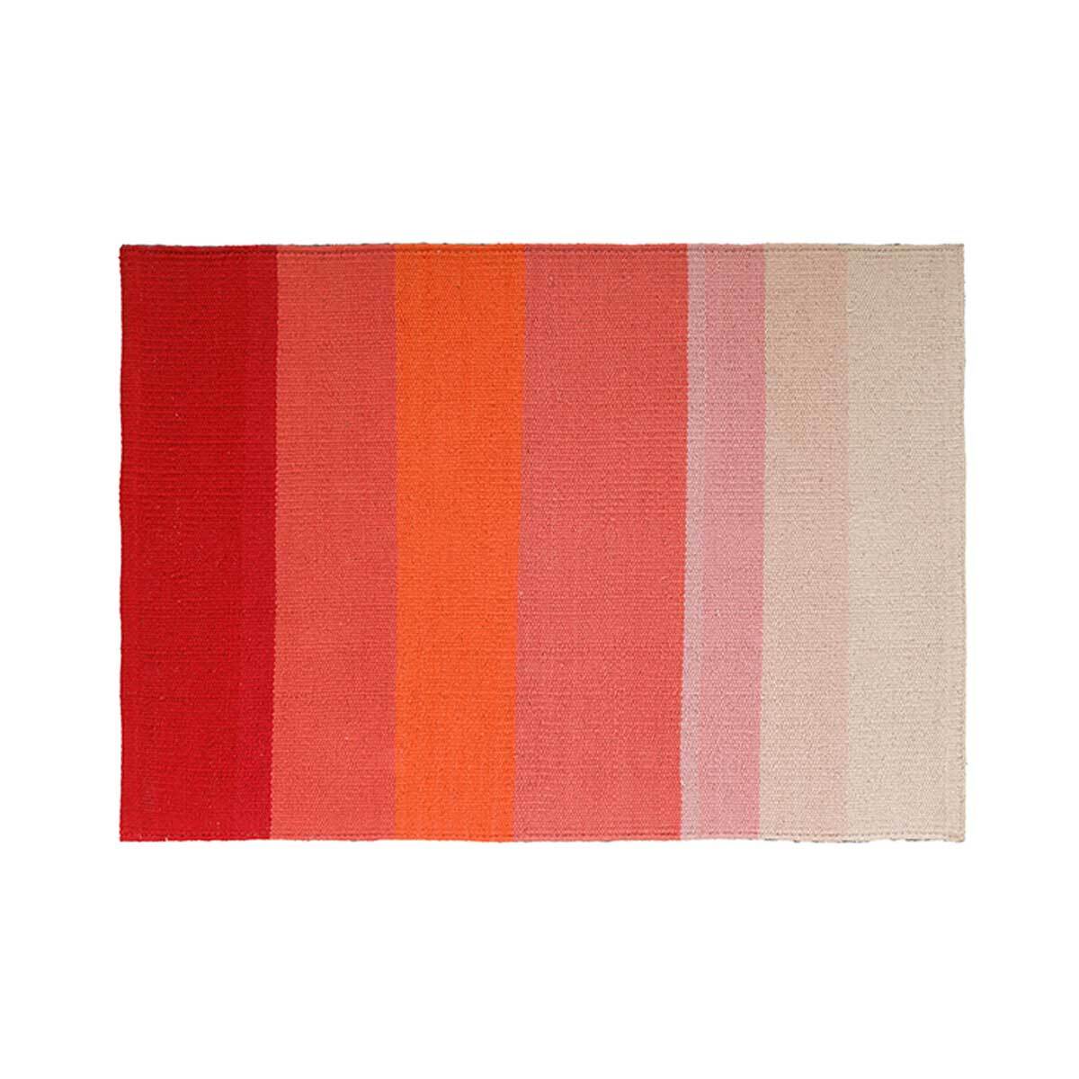 오리고 선염 코튼 엑센트 러그 50x70cm - 피어리레드 오리고 선염 코튼 엑센트 러그 50x70cm - 피어리레드