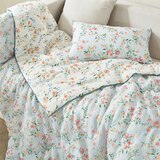 에이프릴앳홈 모달 인견 사계절 담요 120x150cm - 그린