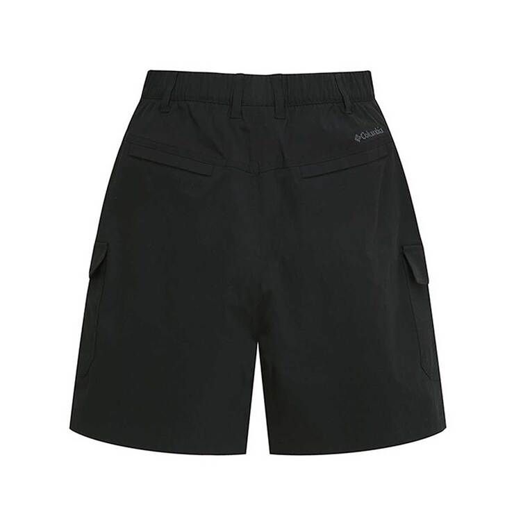 컬럼비아 여성 카고 반바지 - 블랙, M