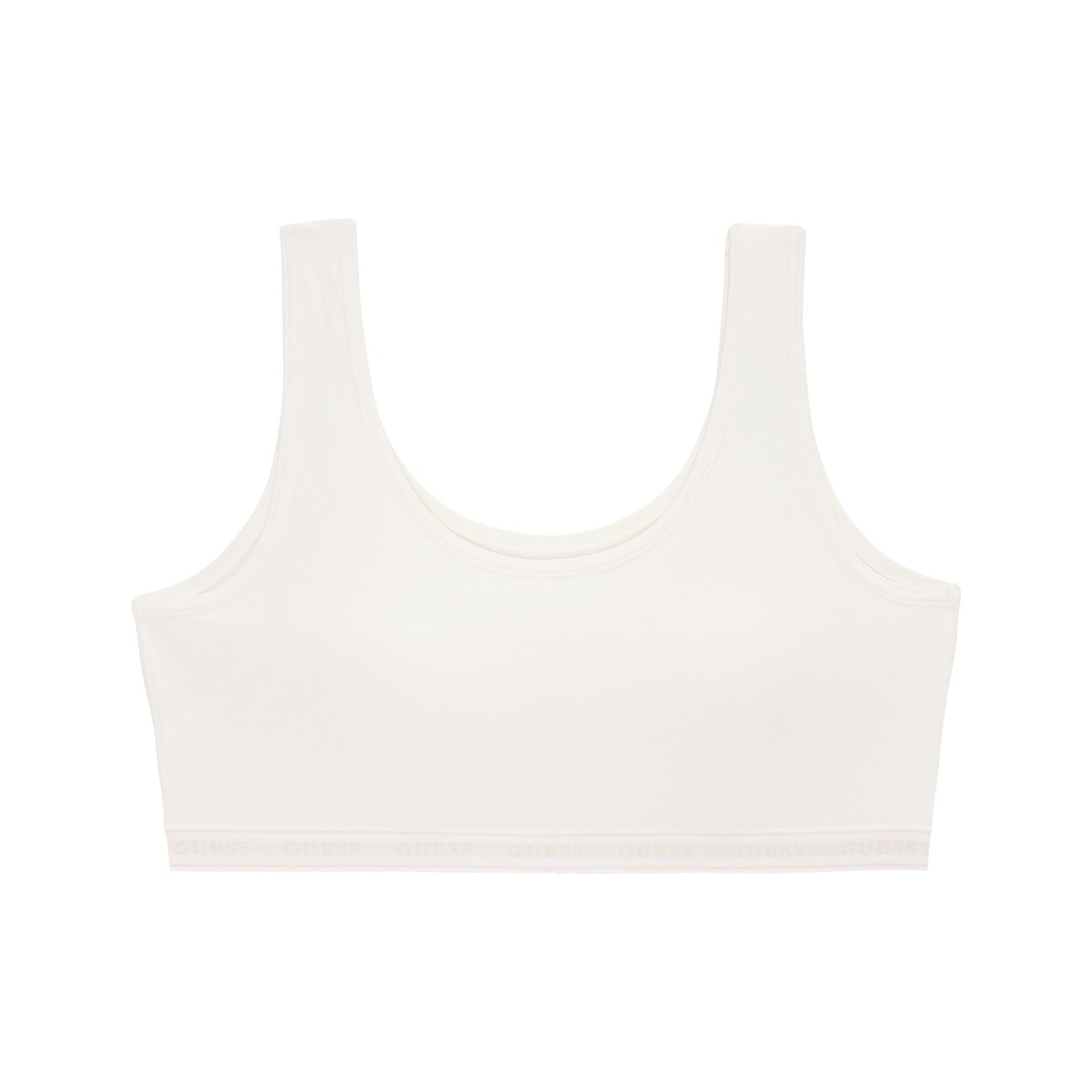 게스 주니어 아웃밴드브라 2매 - M, 크림/베이지