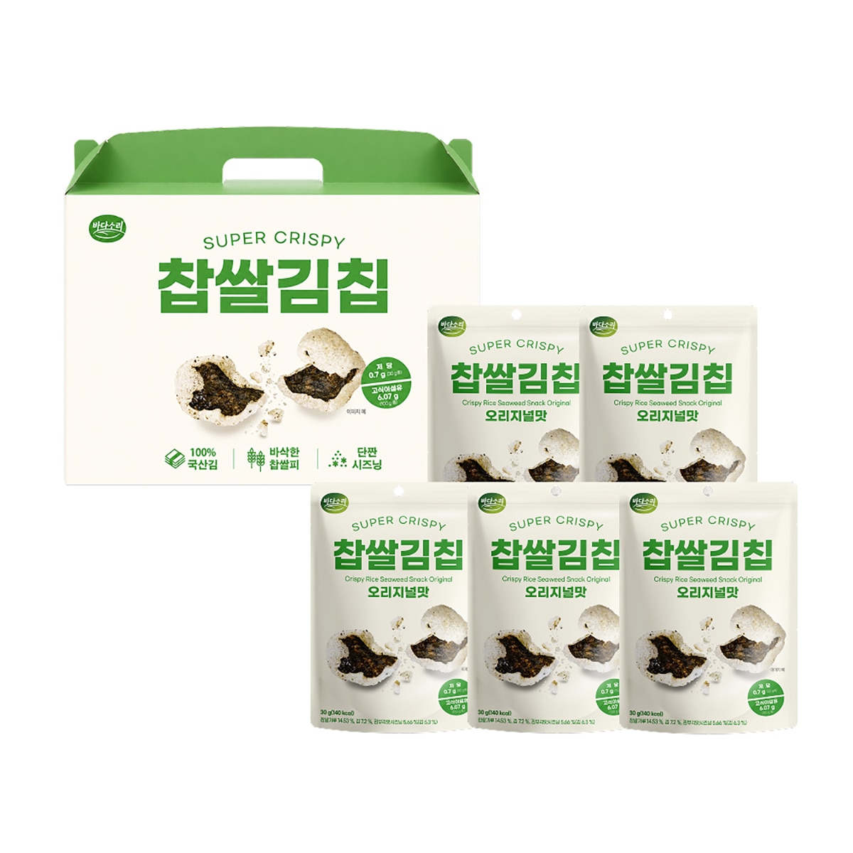 찹쌀 김부각 세트(5개입) x 5