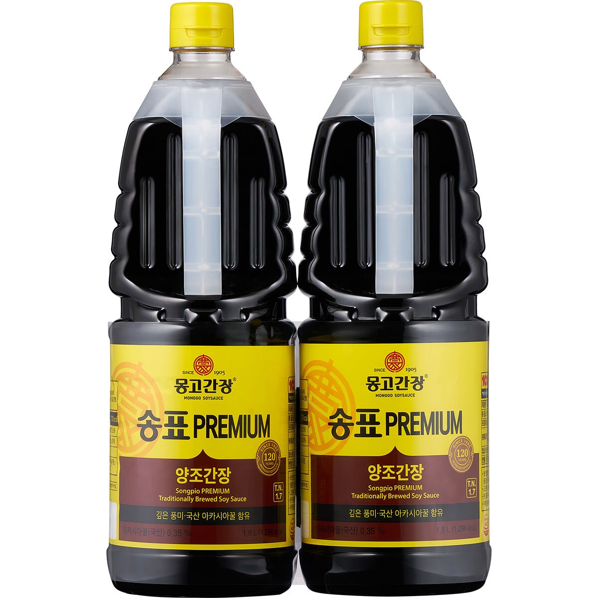 몽고 송표 PREMIUM 간장 1.8L x 2