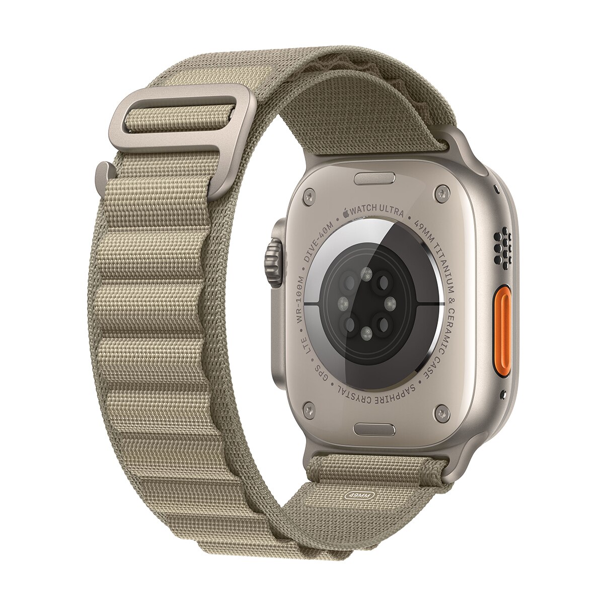 Apple Watch Ultra2 49mm GPS+Cell NT/OLV 알파인 루프 - S
