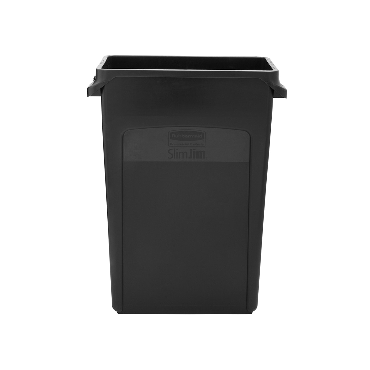 러버메이드 벤티드 슬림 짐 컨테이너 60L x 2개 - 블랙