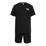 휠라 키즈 상하의 2PC 세트 - 블랙/블랙 휠라 키즈 상하의 2PC 세트 - 블랙/블랙