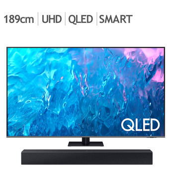 삼성 QLED TV KQ75QC70AFXKR 189cm (75) + C400