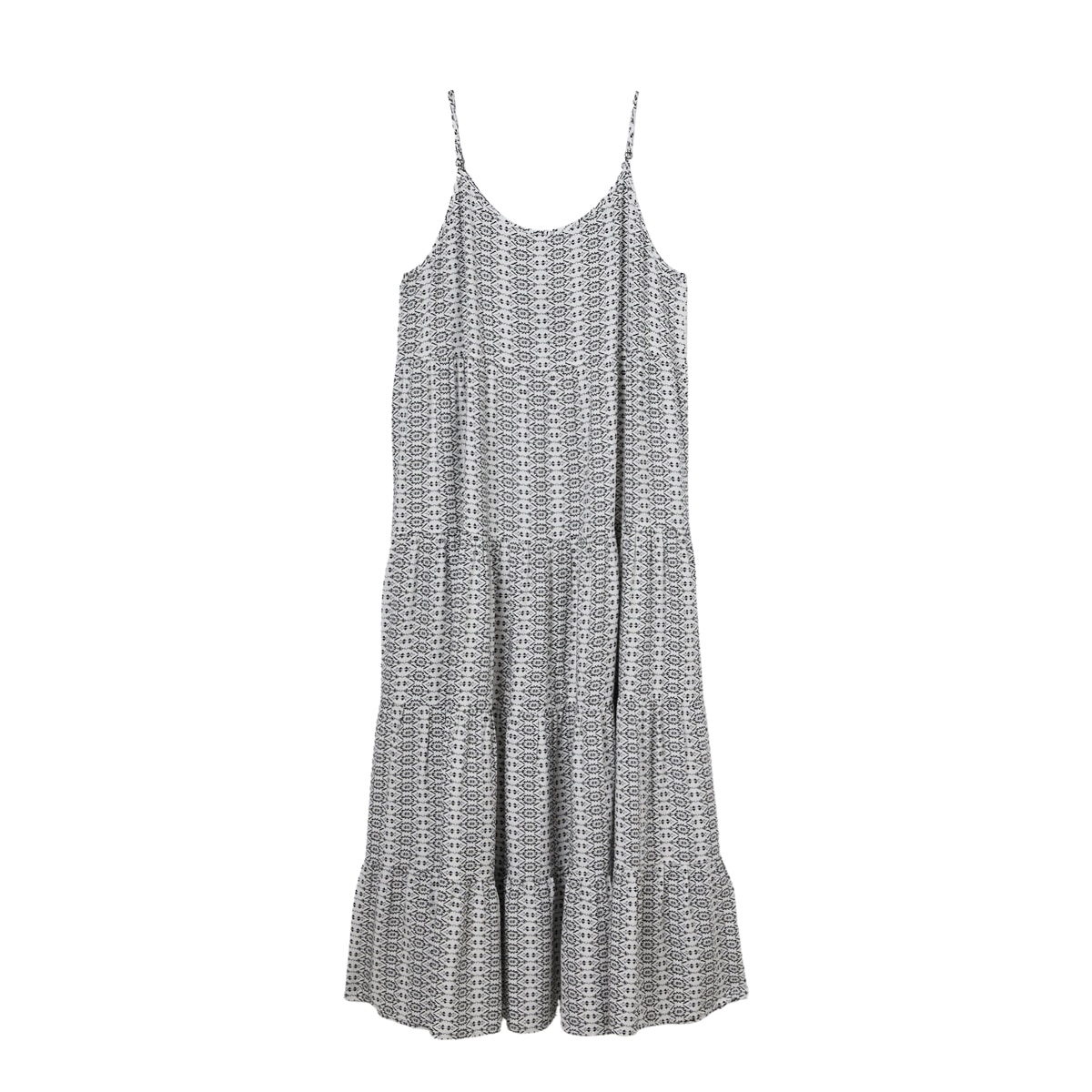 LAP 여성 레이온 선드레스 - 화이트