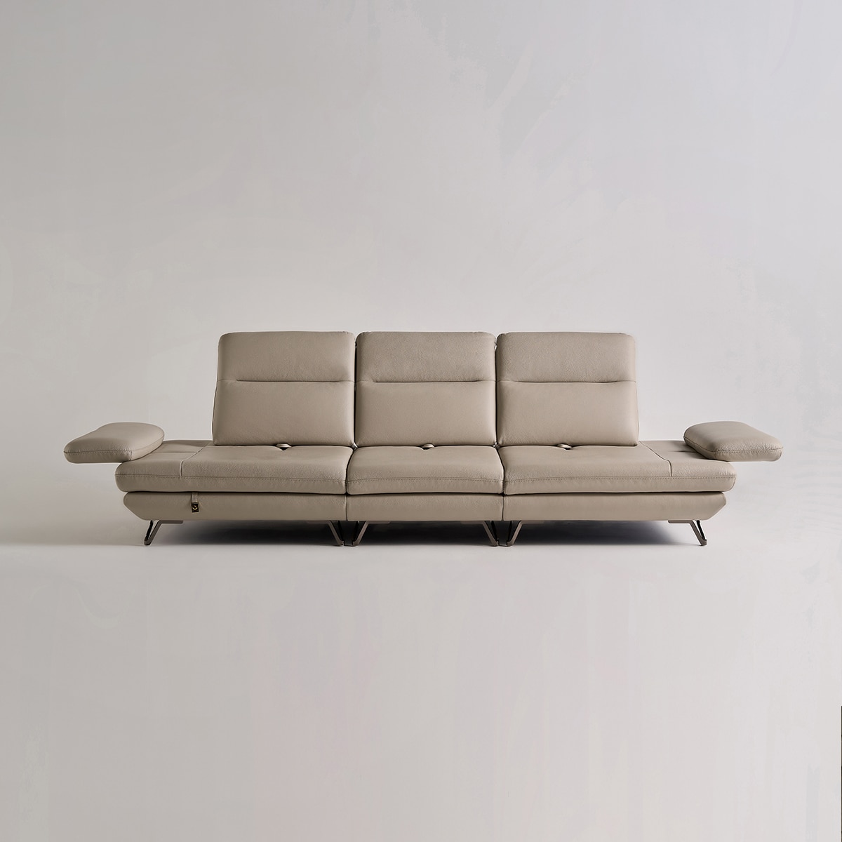 다우닝 모아나 스윙 전체 천연가죽 소파 4인