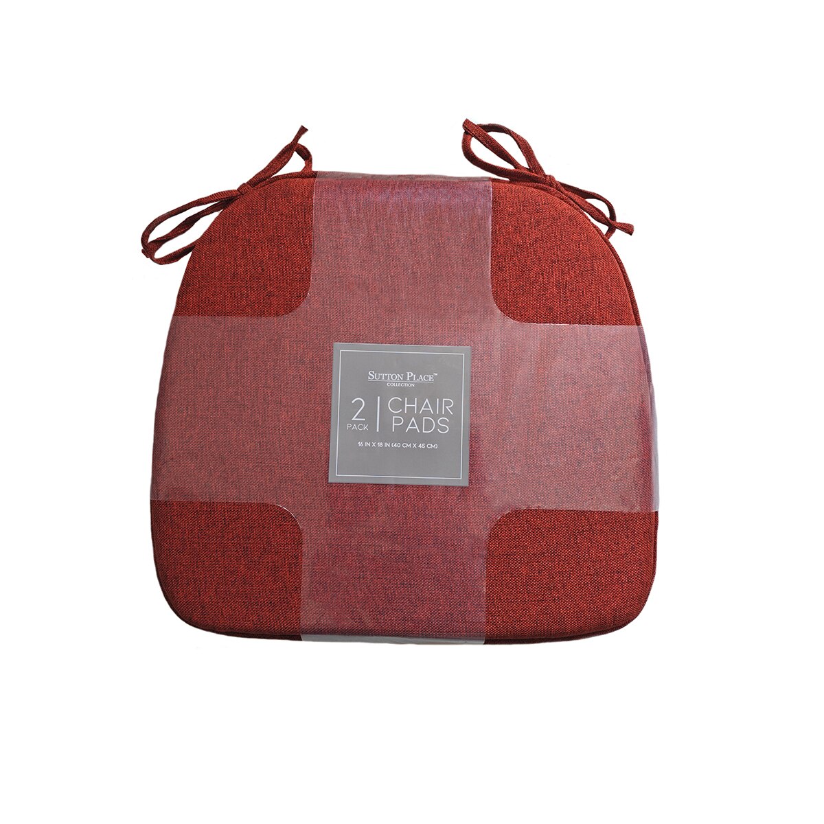 Sutton Place 의자 방석 세트 2P - 러스트레드 Sutton Place 의자 방석 세트 2P - 러스트레드