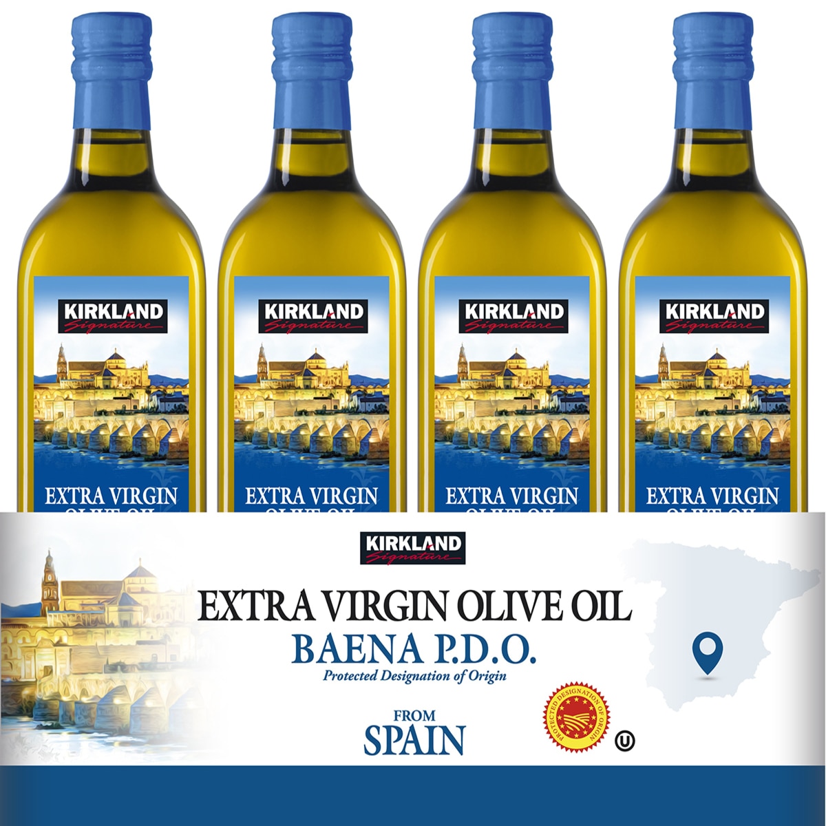 커클랜드 시그니춰 바에나 엑스트라버진 올리브유 1L x 504