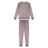 DKNY 여성 플러시 라운지 상하의 세트 - 토프 DKNY 여성 플러시 라운지 상하의 세트 - 토프