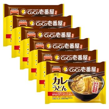 테이블마크코코이찌방야 카레우동 347g x 6 테이블마크코코이찌방야 카레우동 347g x 6