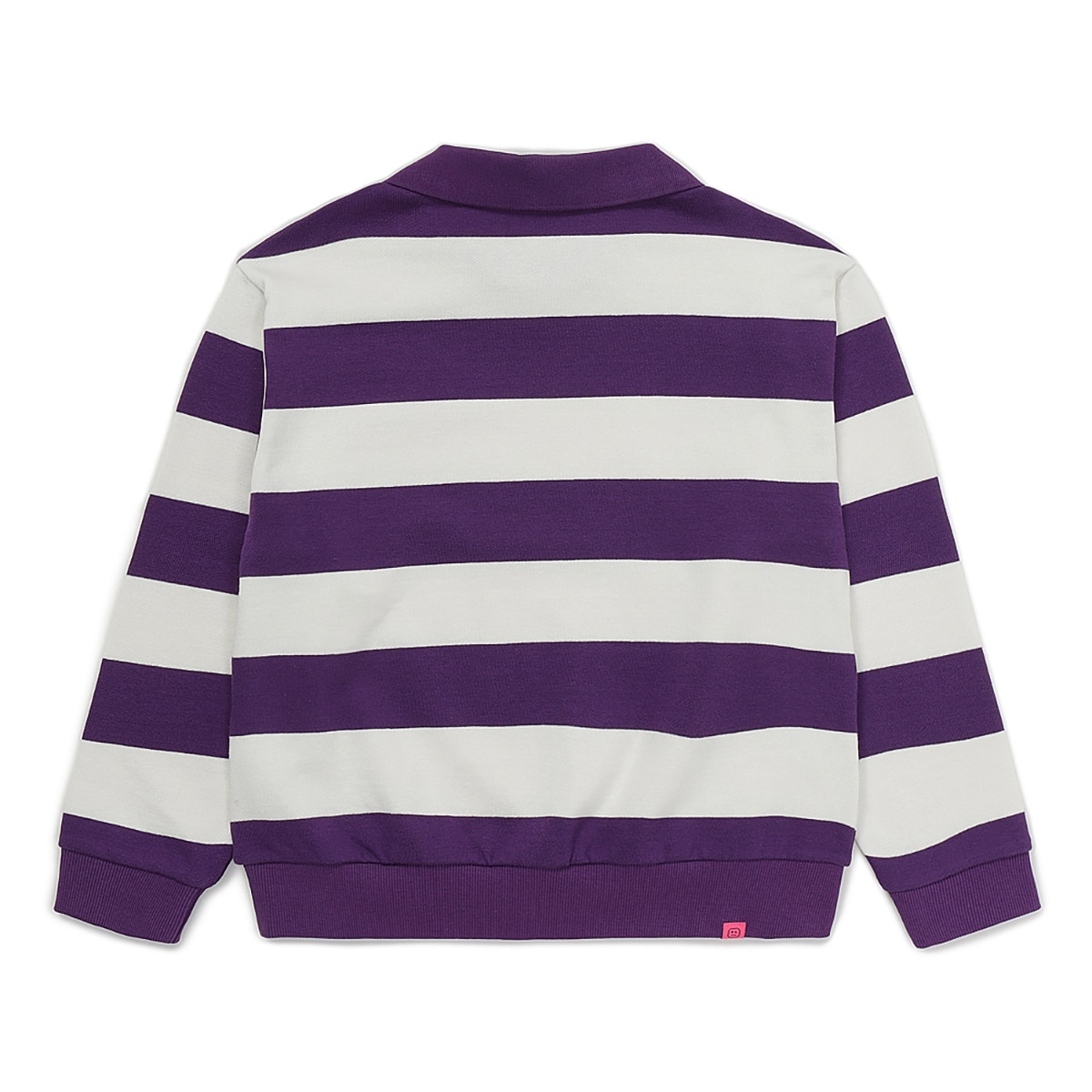 알로봇 키즈 긴소매 스트라이프 맨투맨 - 바이올렛, 155