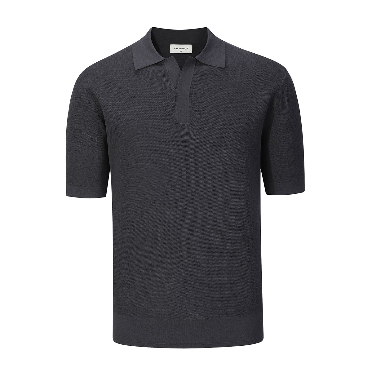 브렌우드 남성 오픈 카라 니트 폴로
