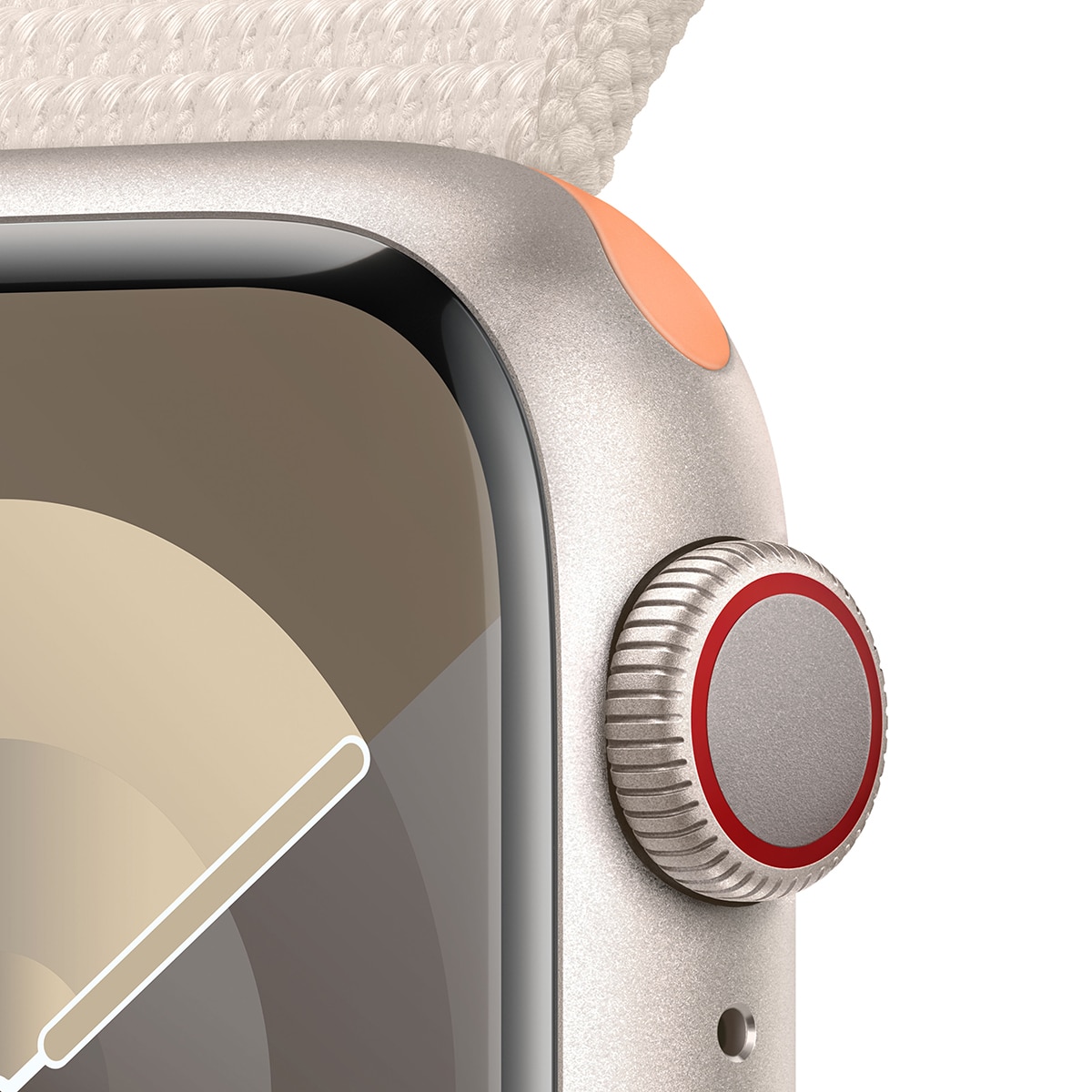 Apple Watch S9 41mm GPS + Cell STL/STL 스포츠 루프