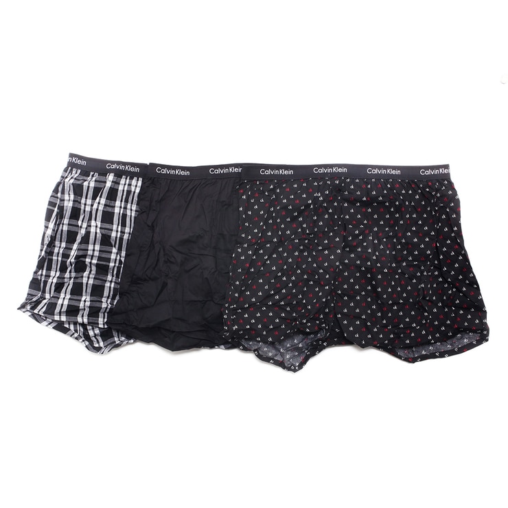 캘빈클라인 우븐 박서 3 매