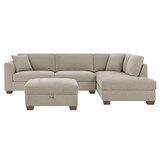 토마스빌 월슨 패브릭 섹셔널 소파 +수납형오토만