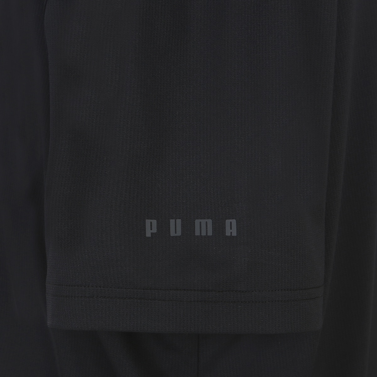 푸마 남성 반소매 러닝 티셔츠 - 블랙, L