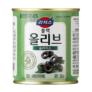 리치스블랙올리브200g x 12 x 3 Box