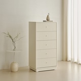 The One White Tember 5 Drawer Chest (600)