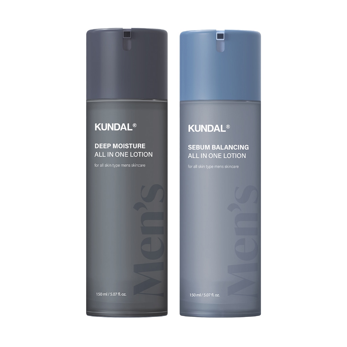 쿤달 클래식맨즈 올인원 로션 150ml x 2 - 딥 모이스처 + 세범 밸런싱