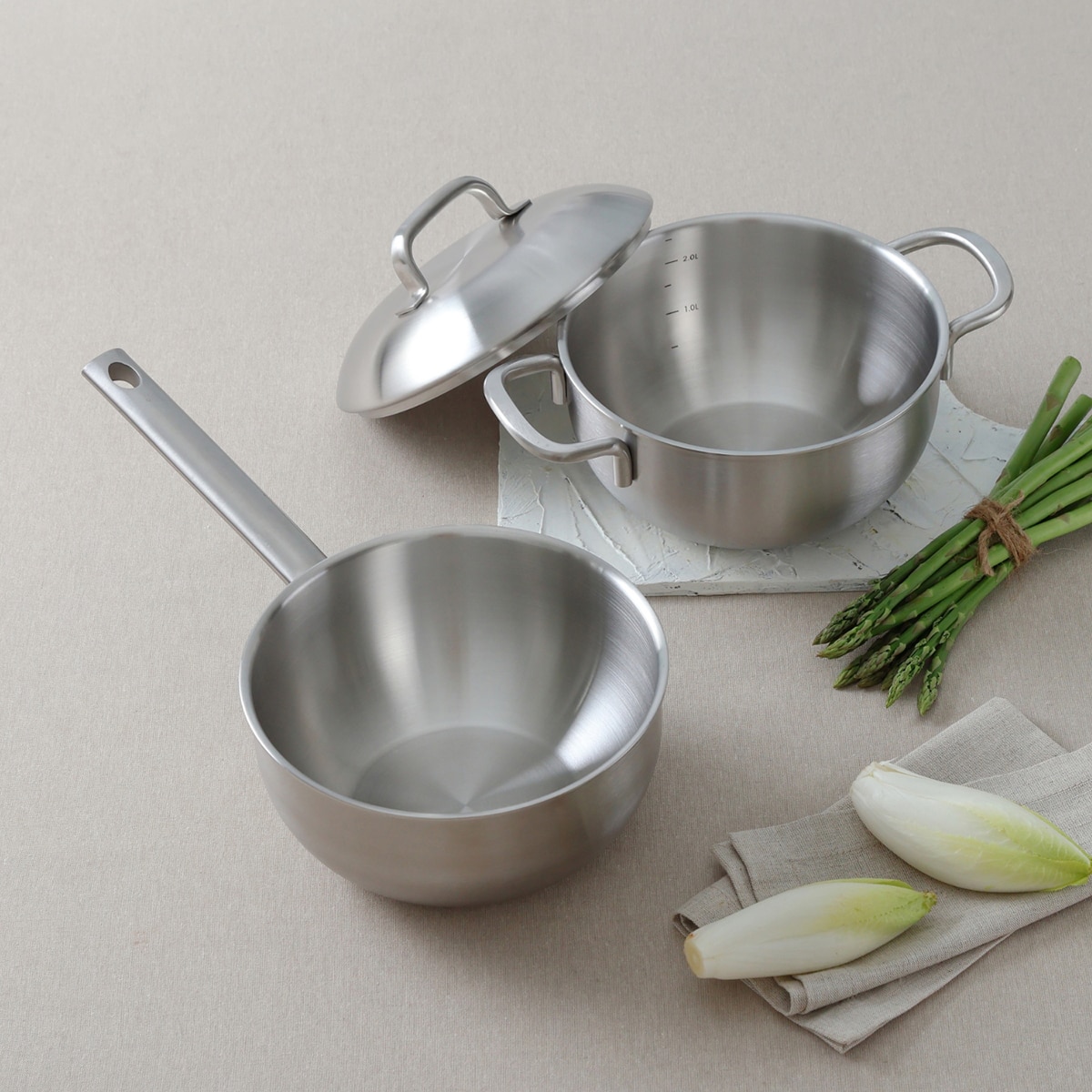 쿡에버 통 5중 스테인리스 웍 & 냄비 20cm 쿡에버 통 5중 스테인리스 웍 & 냄비 20cm