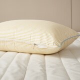 April At Home 알러지케어 다운필 베개 + 커버세트 - 옐로우