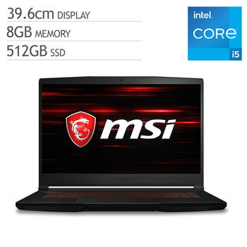 MSI 게이밍 노트북 39.6cm(15.6/i5/8GB/512GB) - 프리도스