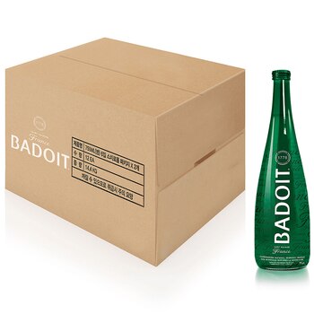 바두아 스파클링 워터 글라스 750ml x 12병 바두아 스파클링 워터 글라스 750ml x 12병