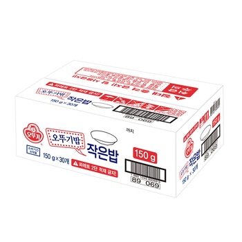 오뚜기 오뚜기밥 작은밥 150g x 30개