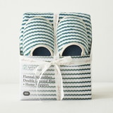 April At Home 플란넬 극세사 담요 슬리퍼 선물세트 - 레테(그린스트라이프) April At Home 플란넬 극세사 담요 슬리퍼 선물세트 - 레테(그린스트라이프)