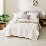 박홍근홈패션 워싱면 양모 스프레드 - 퀸