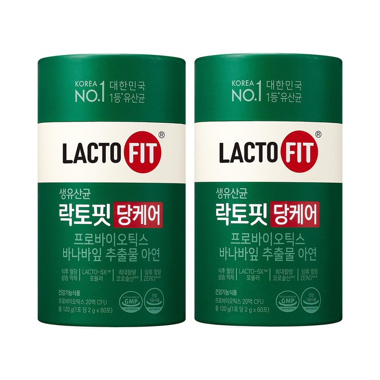 종근당건강 락토핏 당케어 2g x 120 종근당건강 락토핏 당케어 2g x 120