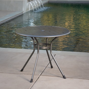 선빌라 철제 라운드 테이블