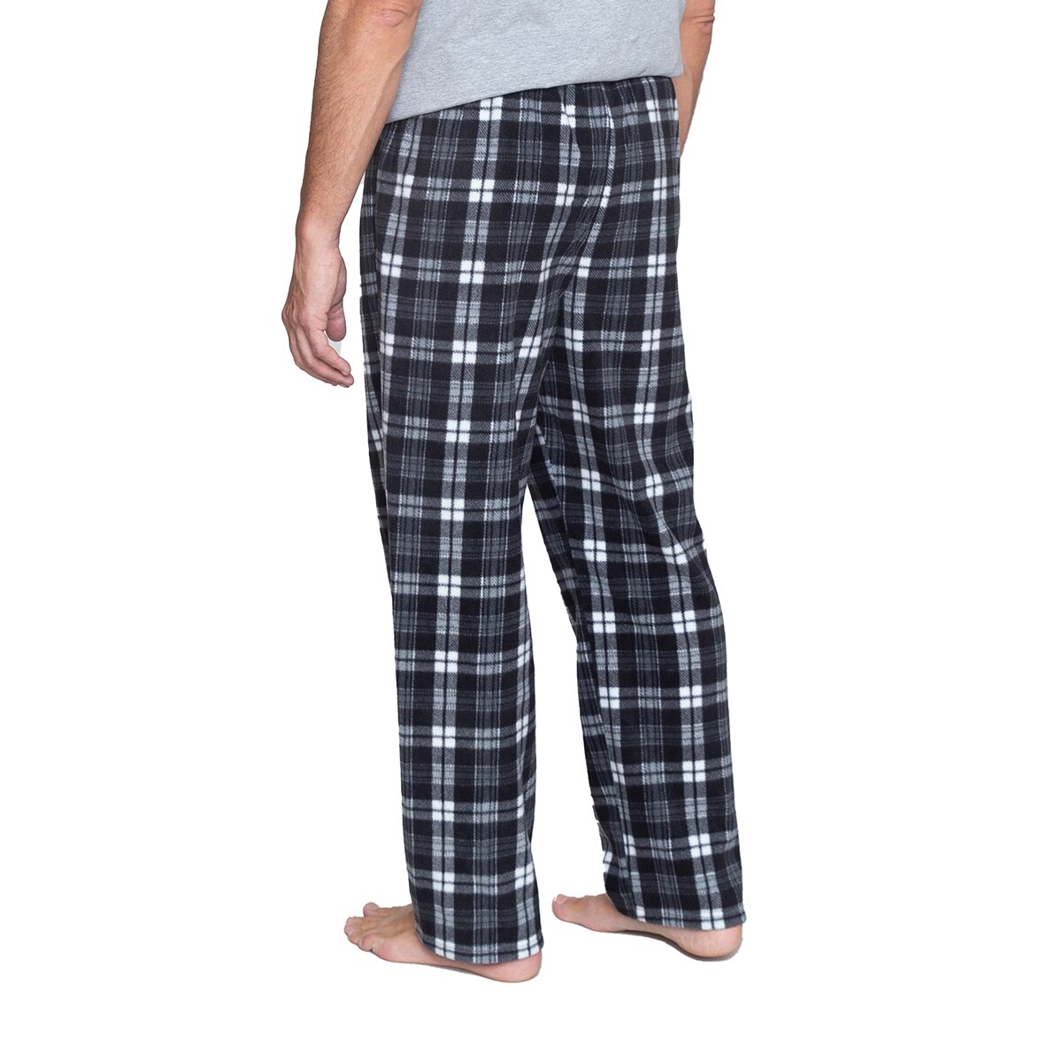 Copper & Oak 남성 플리스 라운지 바지 - 블랙, L