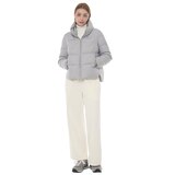 비지트 인 뉴욕 여성 숏 구스다운 재킷 - 그레이 비지트 인 뉴욕 여성 숏 구스다운 재킷 - 그레이