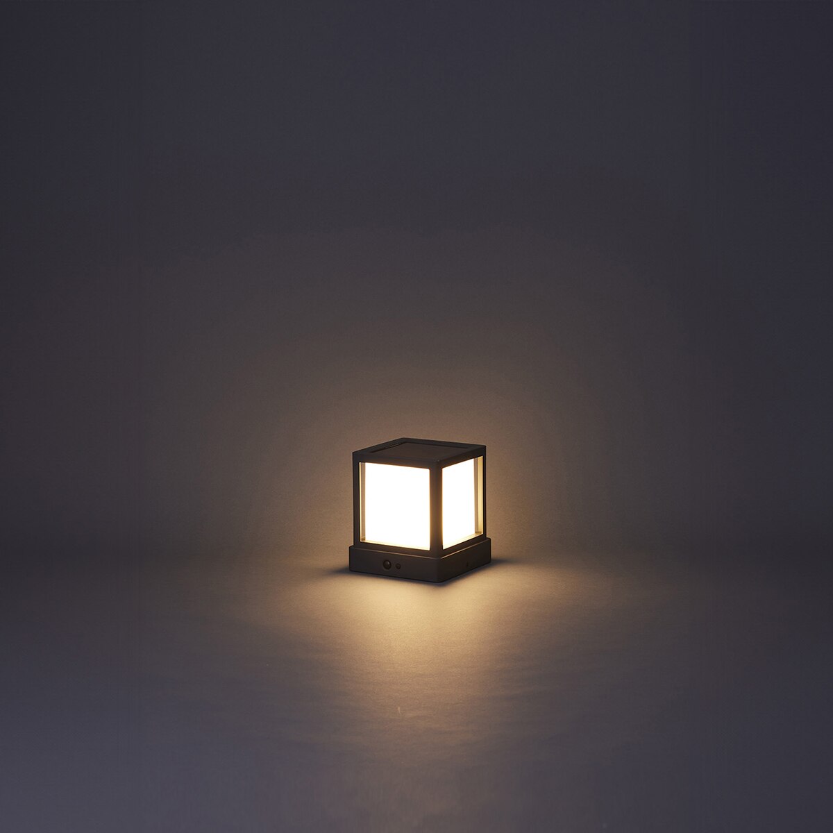 타카쇼 태양광 LED 센서 등 - 큐브형