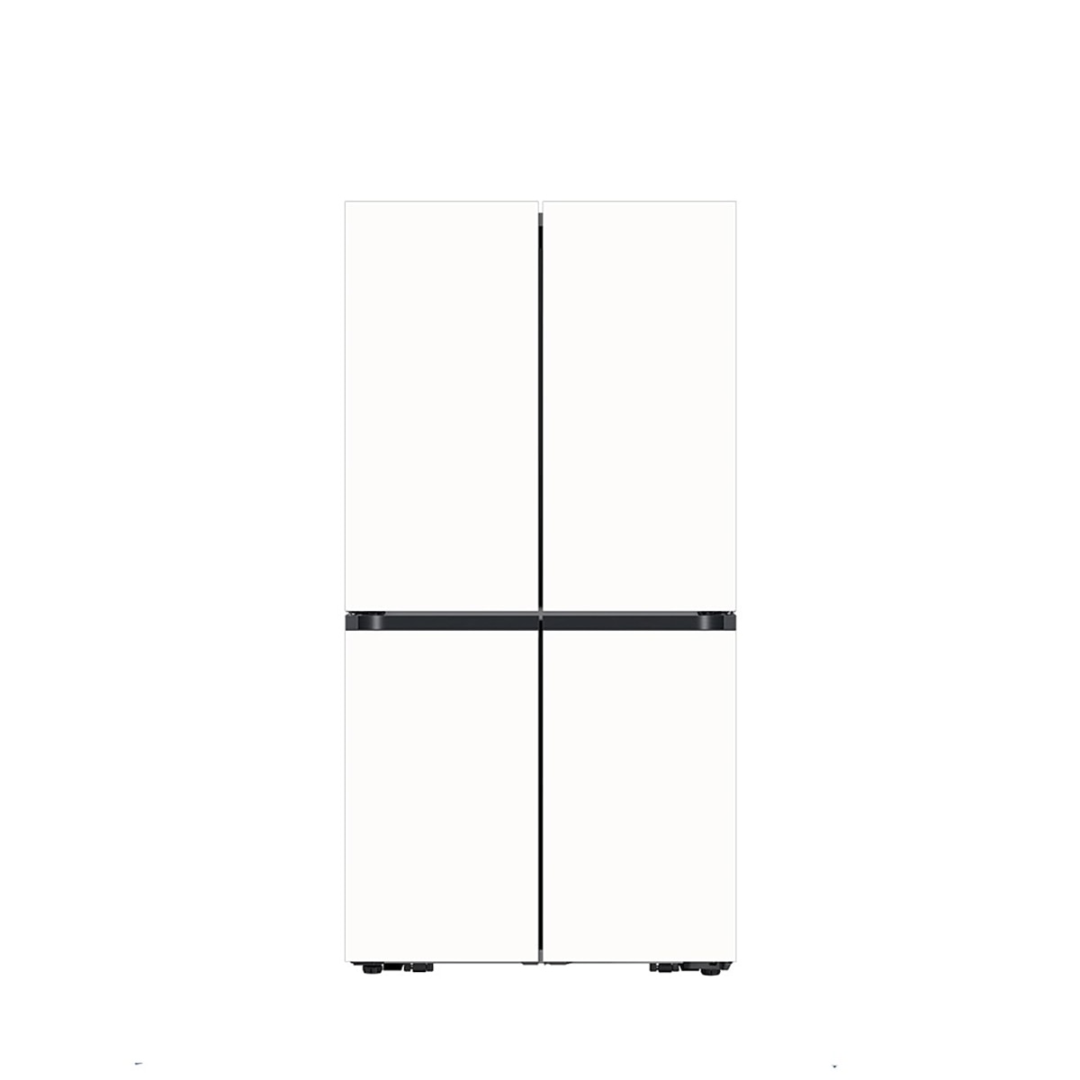 삼성 비스포크 4도어 AI 푸드쇼케이스 냉장고 902L, 에센셜화이트