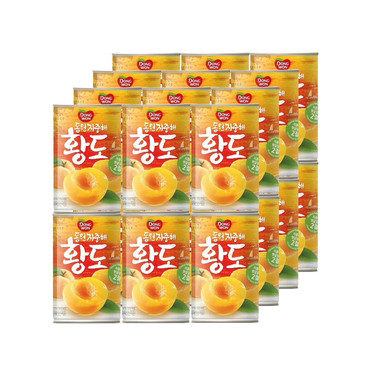 동원 지중해 황도410g x 24