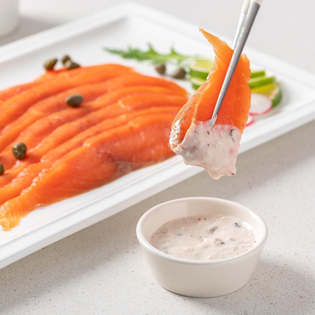 동원산업 훈제연어 슬라이스 270g x 2