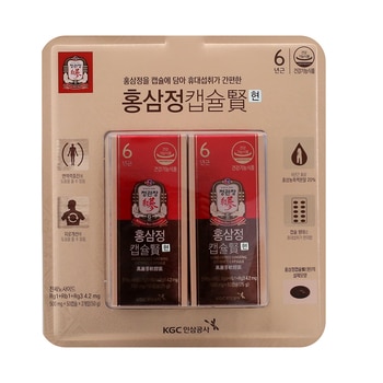 정관장 홍삼정캡슐 현 500mg x 100캡슐