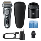 브라운 면도기 9667cc + 면도기 세정액 4 개입