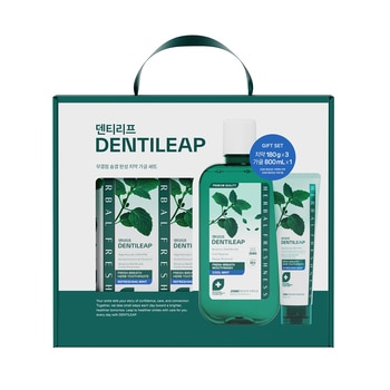 2080덴티리프 치약 180g x 3 + 마우스워시 800ml