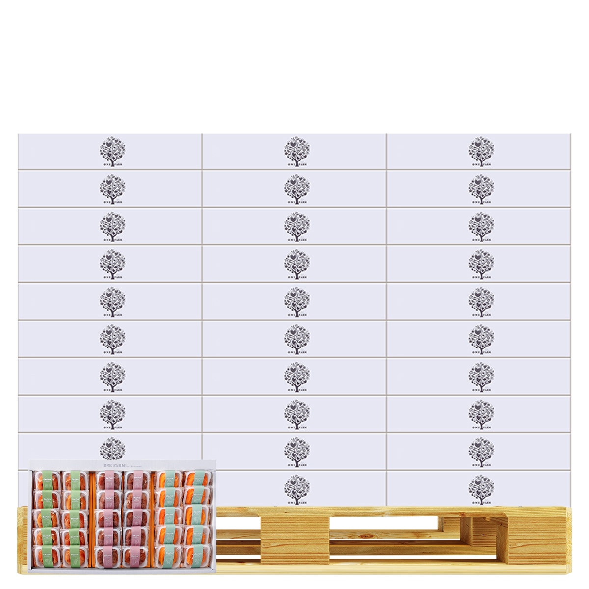 프리미엄 유명산지 모듬곶감 선물세트 1.4kg (30입) x 50ct