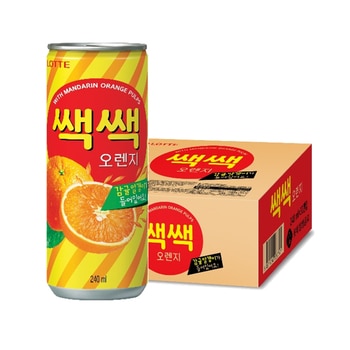 롯데 쌕쌕 오렌지 240ml x 30 롯데 쌕쌕 오렌지 240ml x 30