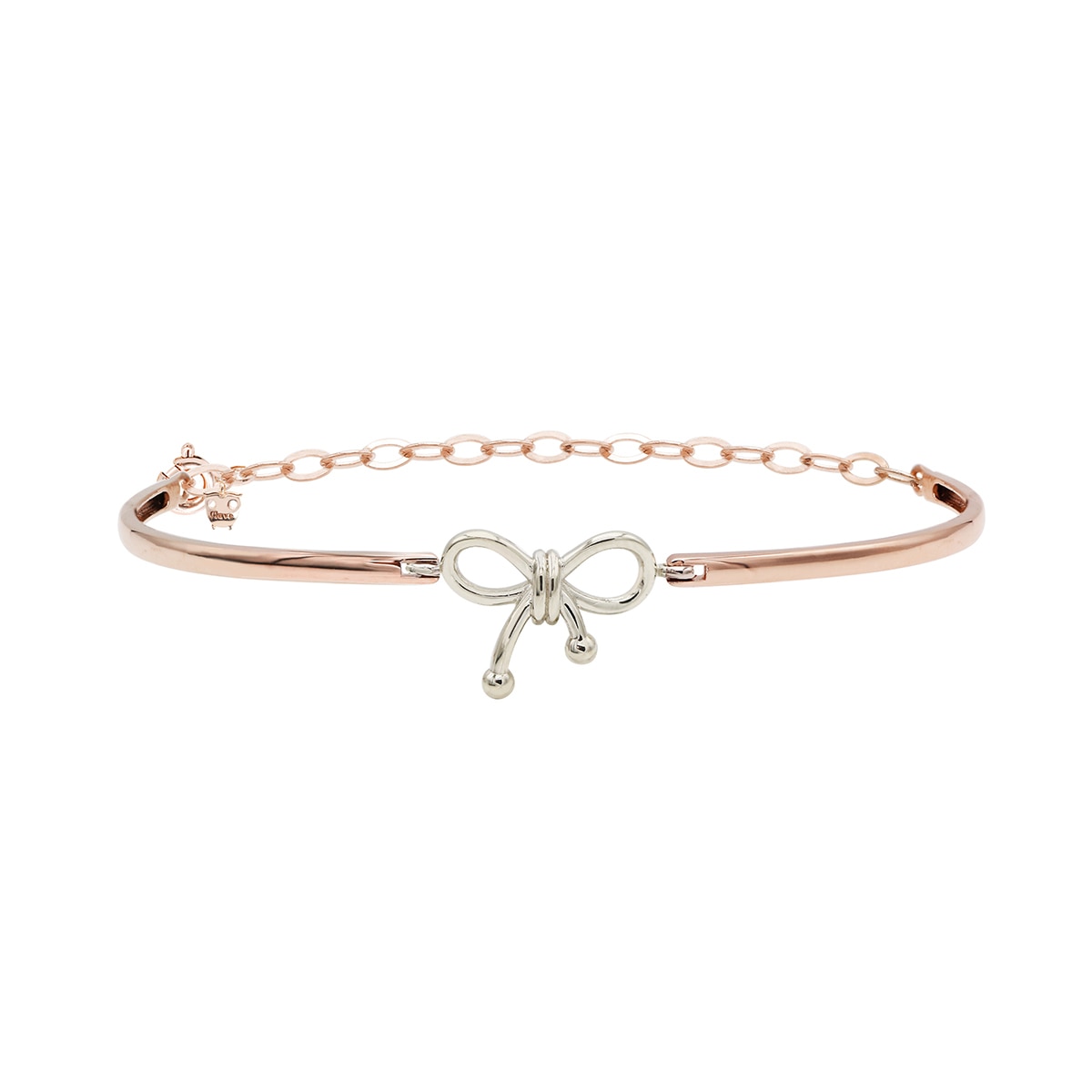 클라베드제이 14K 골드 팔찌 리브