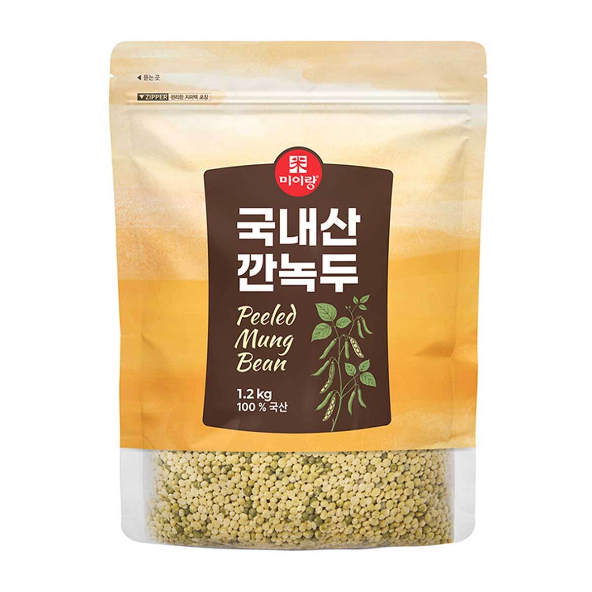 미이랑 깐녹두 1.2kg 미이랑 깐녹두 1.2kg