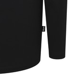 휠라 골프 남성 긴팔 폴로티 - 블랙