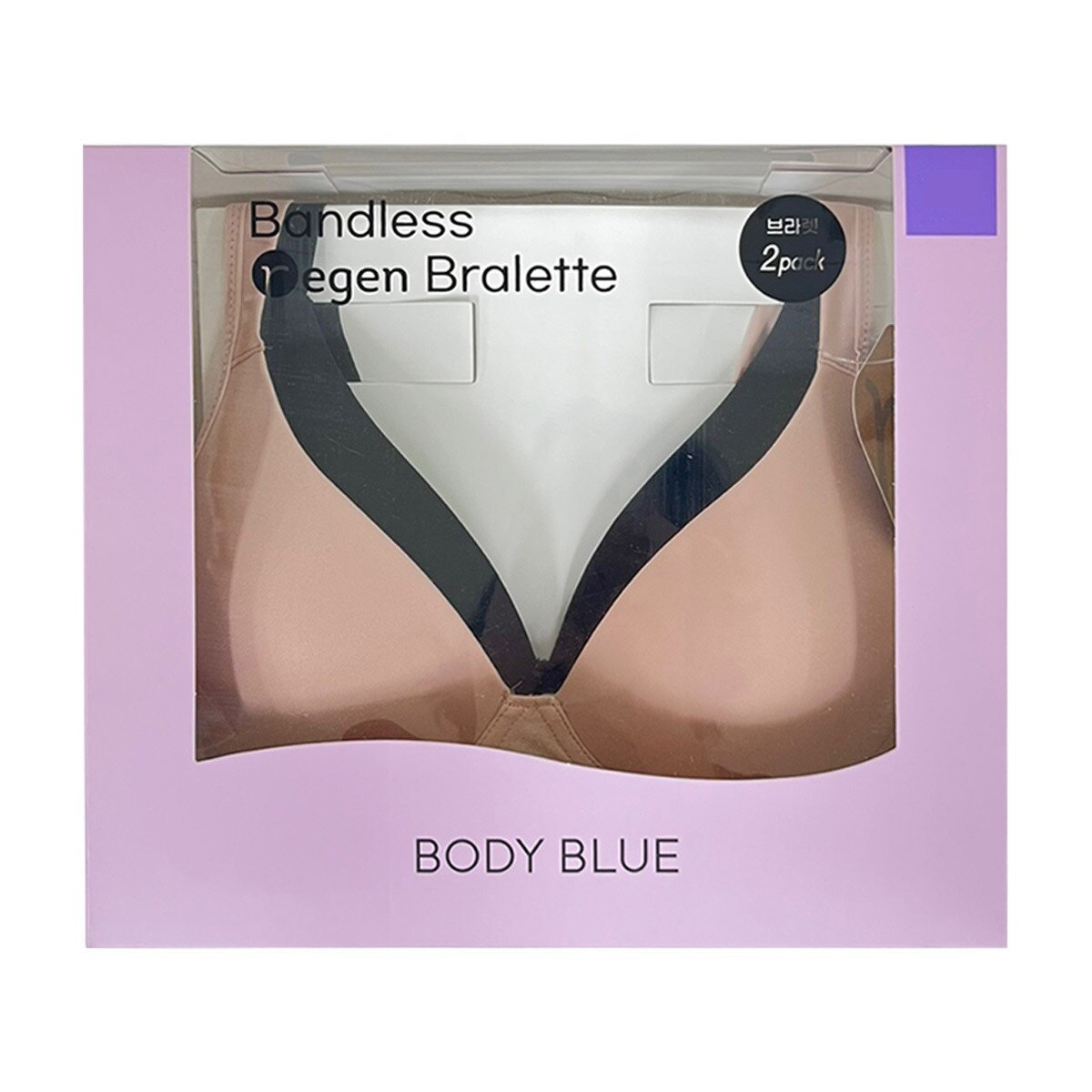 바디블루 밴드없는 브라렛 2매