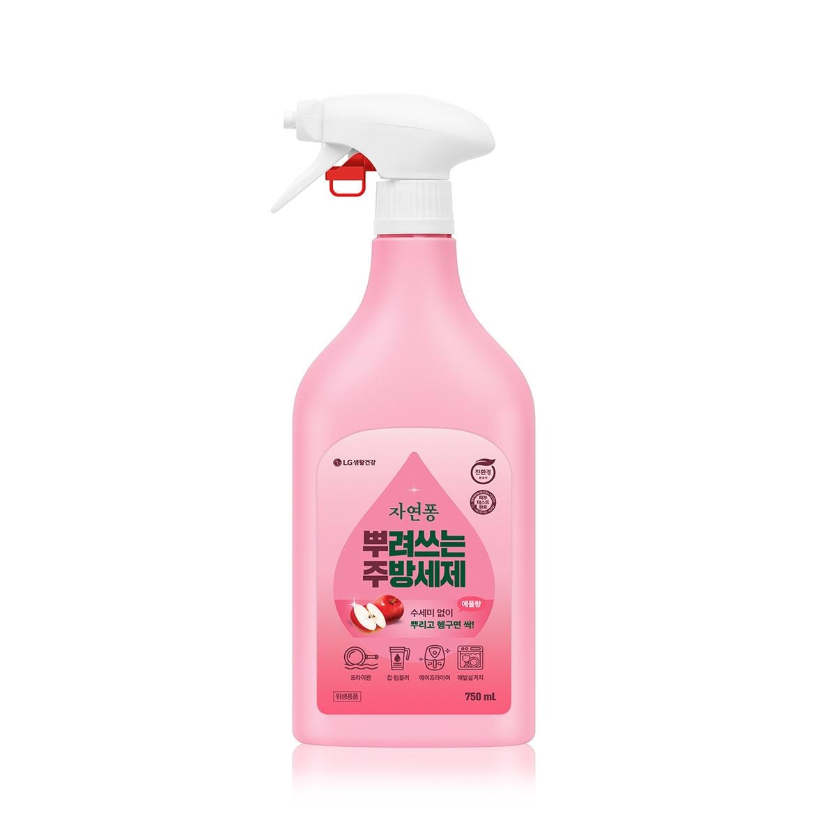 자연퐁뿌려쓰는주방세제750ml x 3 자연퐁뿌려쓰는주방세제750ml x 3
